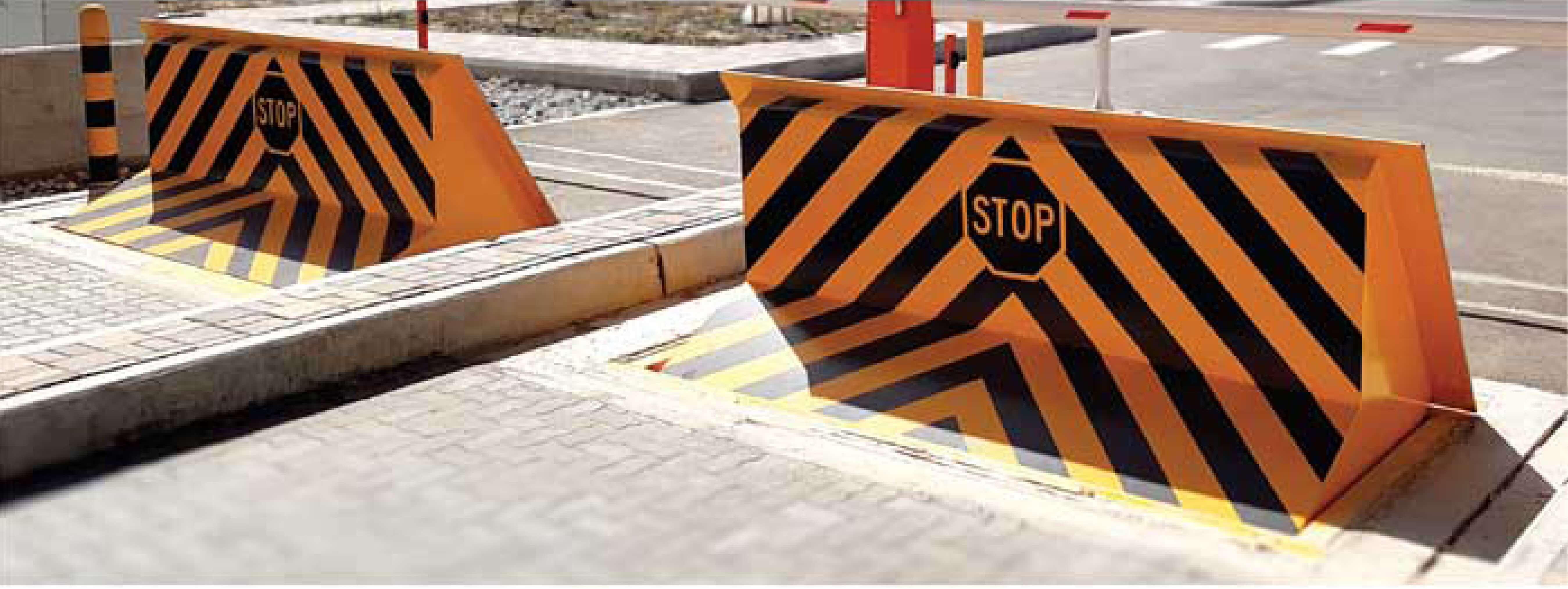 Дорожный блокиратор - модель 3